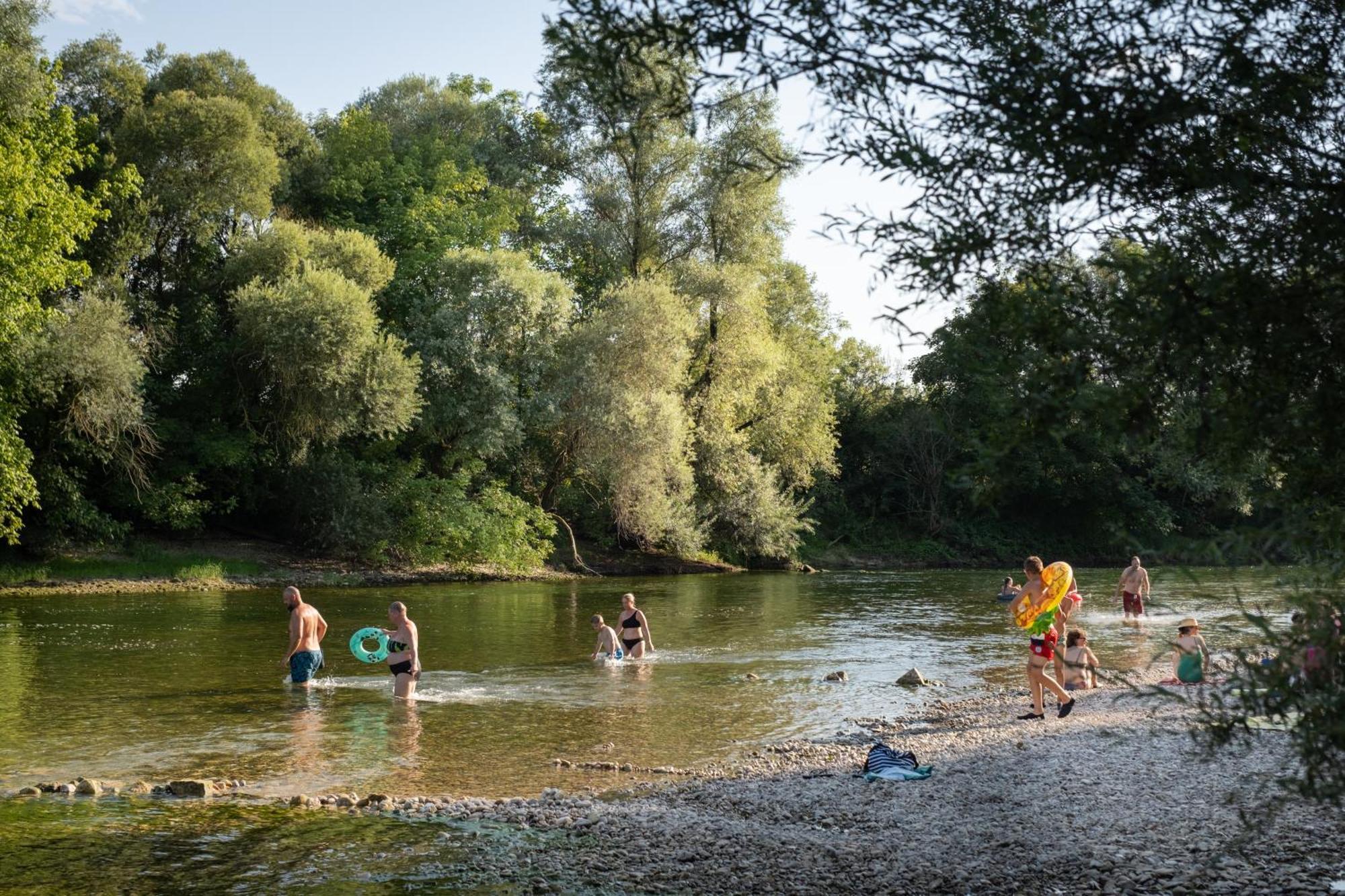 Huttopia La Plage Blanche Ounans Εξωτερικό φωτογραφία